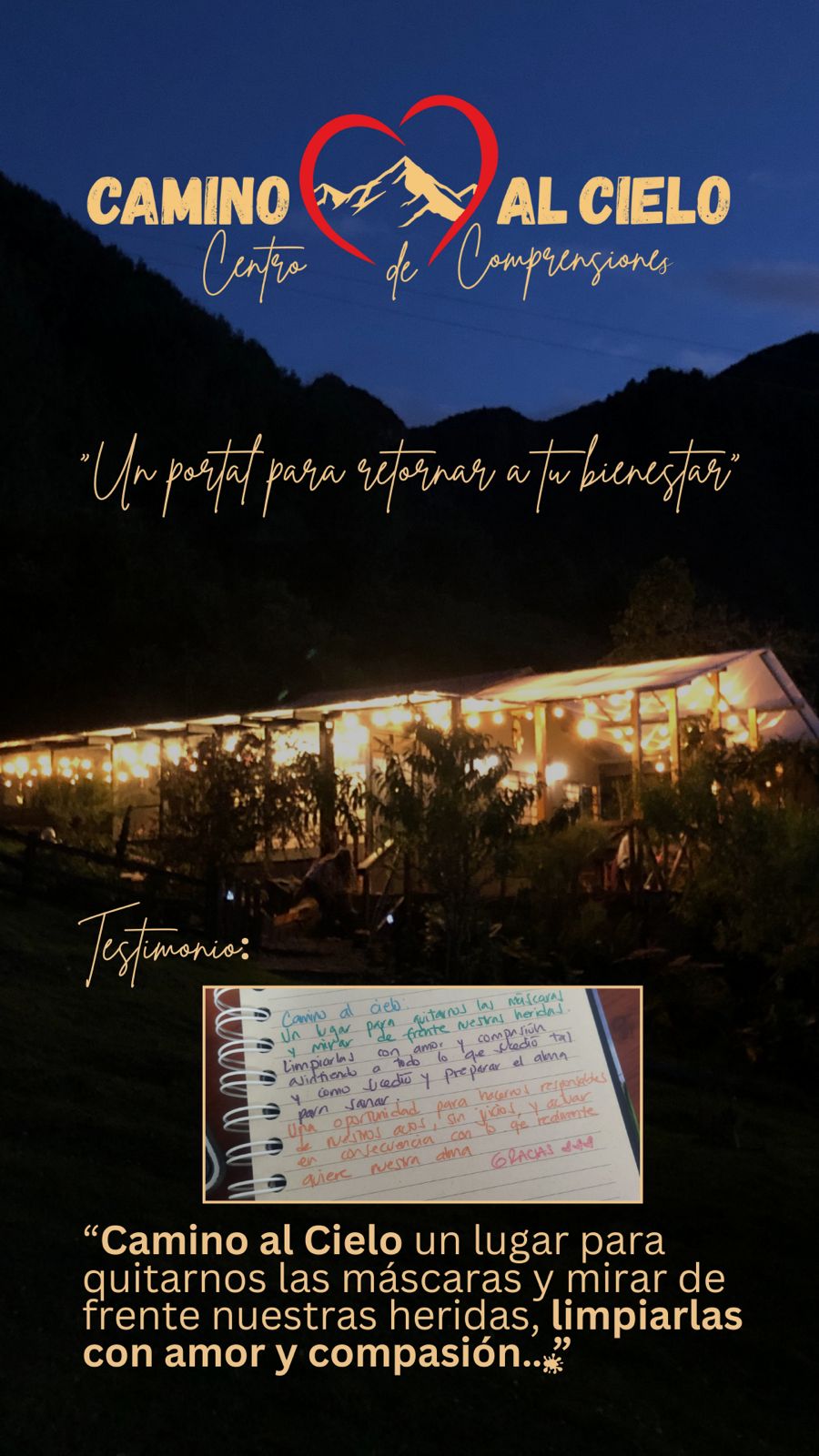 TESTIMONIO ESCRITO NO. 3