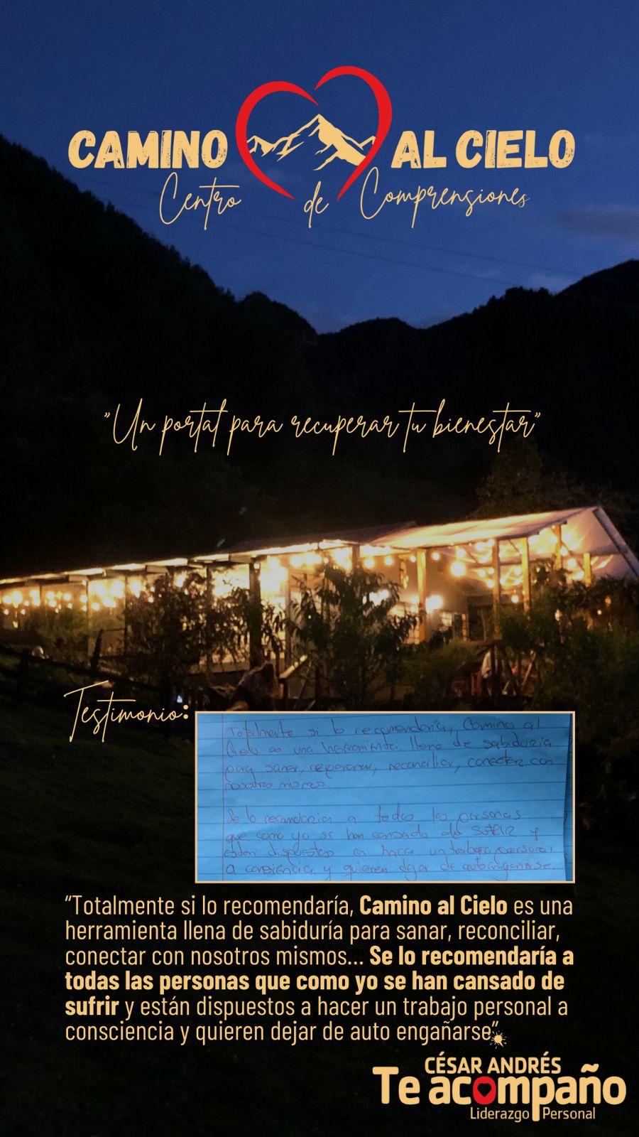 TESTIMONIO ESCRITO NO. 4